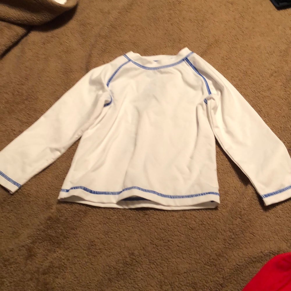 Little boys swim shirt